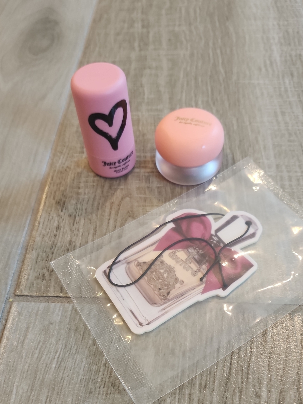 NWT Juicy Coture- Freshie- Lip Balm - Jelly Blush Bundle